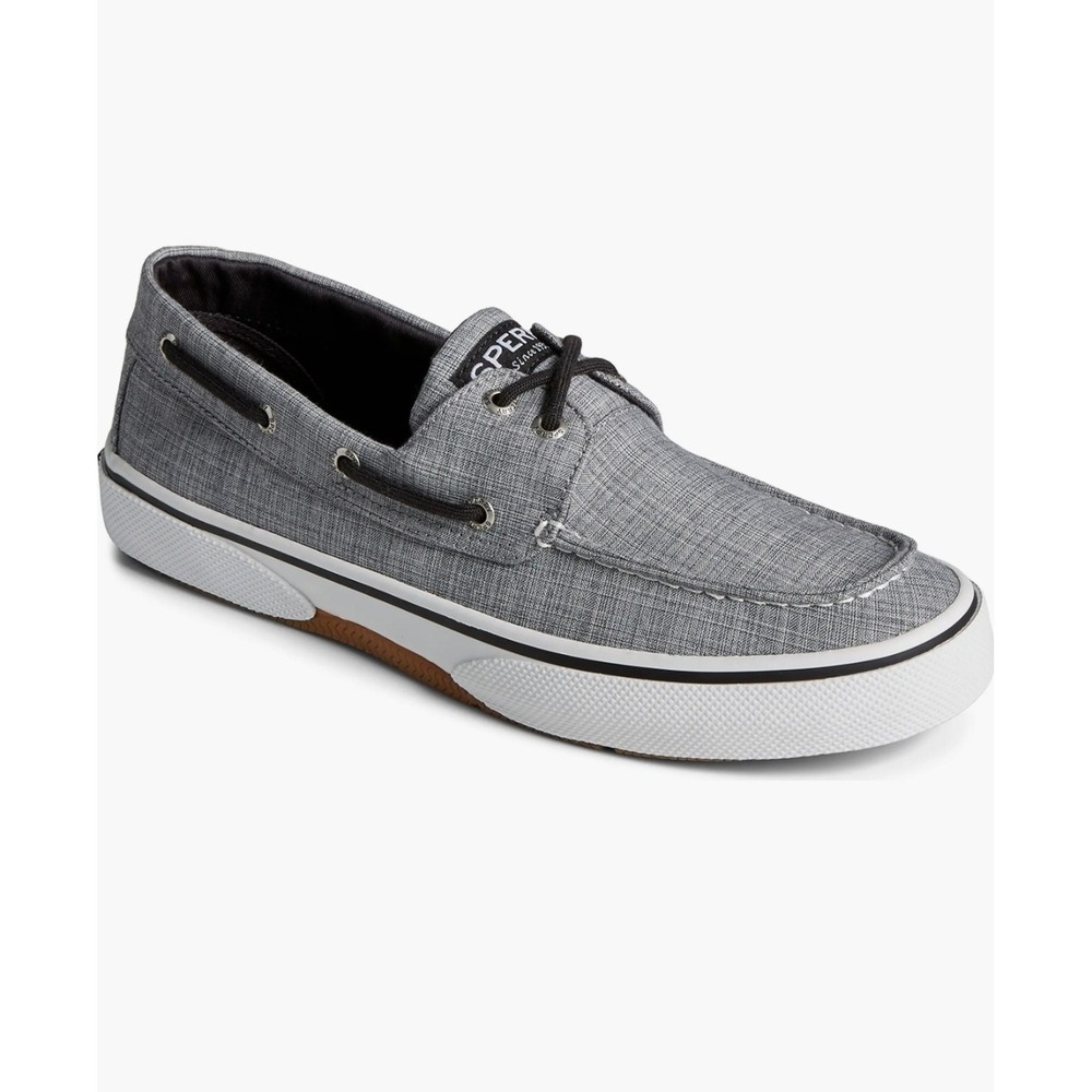 Sperry Men's Top-Sider Halyard 2-Eye Boat Shoe STS24048 Grey Size 10.5 NEW!